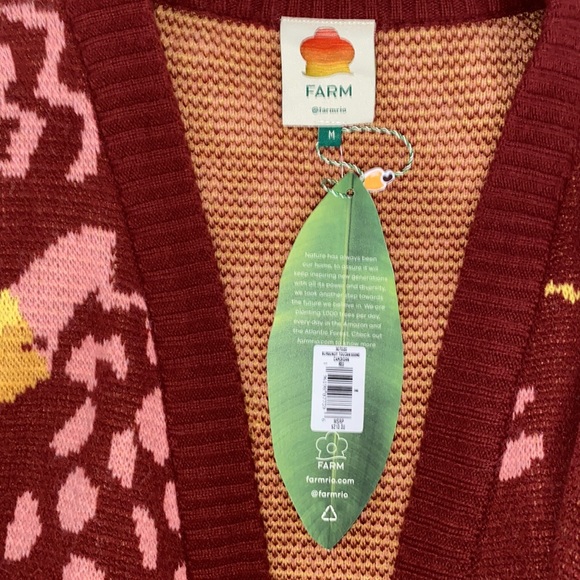Farm Rio Toucan Cardigan - Picture 8 of 12